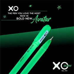Hauser XO Glow Red Ink Ball Pen - Glow in the Dark